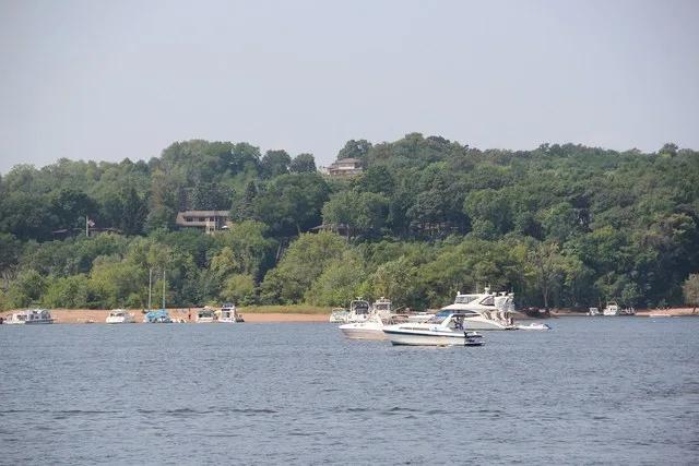 Lakeland, Minnesota seen from Hudson, WI