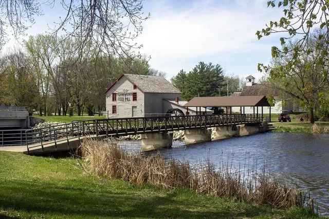 Morristown Feed Mill and Cannon River Morristown, Minnesota
