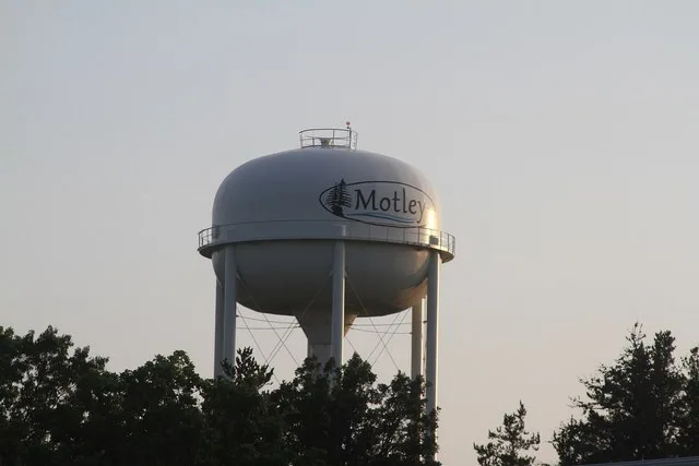 Water tower, Motley, Minnesota, United States