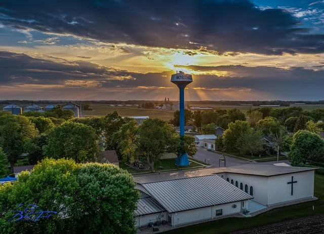 This is an aerial photo taken in May of 2021