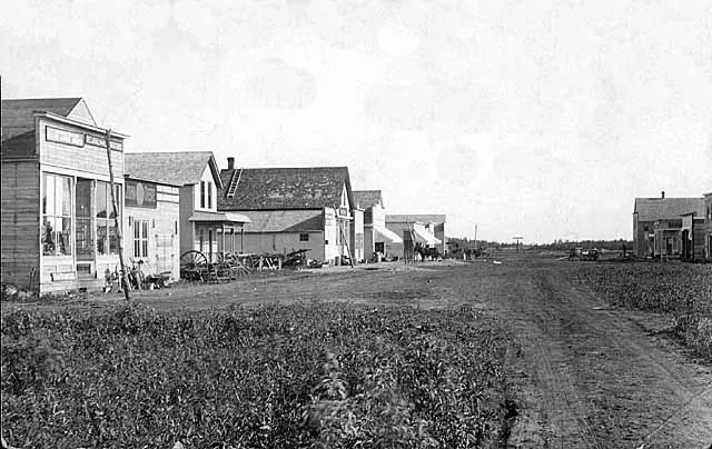 Main Street, Oklee, Minnesota.