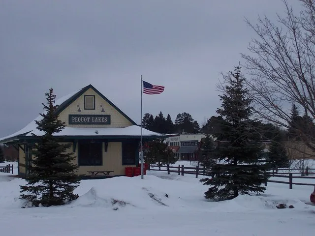 Downtown Pequot Lakes, Minnesota