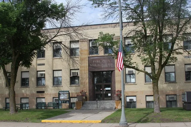 Pine City Village Hall (City Hall) Pine City, Minnesota, USA
