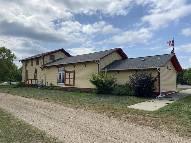 Remer Library Listed on the National Register of Historic Places in 1980 as the Soo Line Depot. 100 W Main St W Remer, Minnesota, 56672 USA