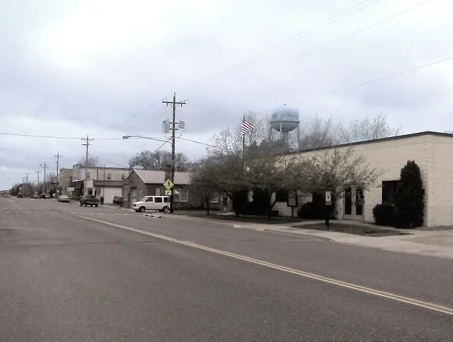 Downtown Area of Rice, MN