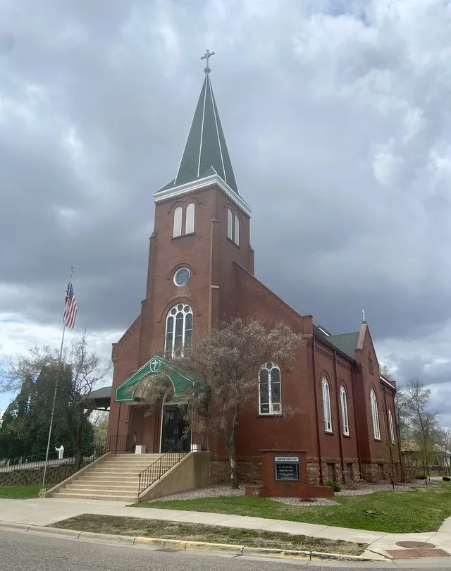 Sacred Heart Catholic Church Rush City, Minnesota, USA