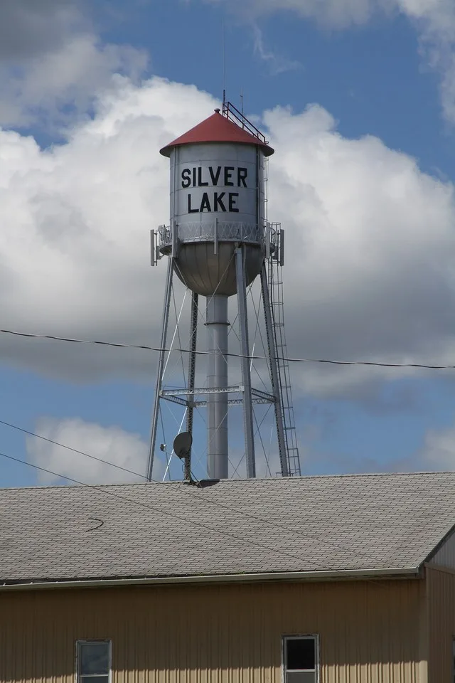 Water tower, Silver Lake, Minnesota