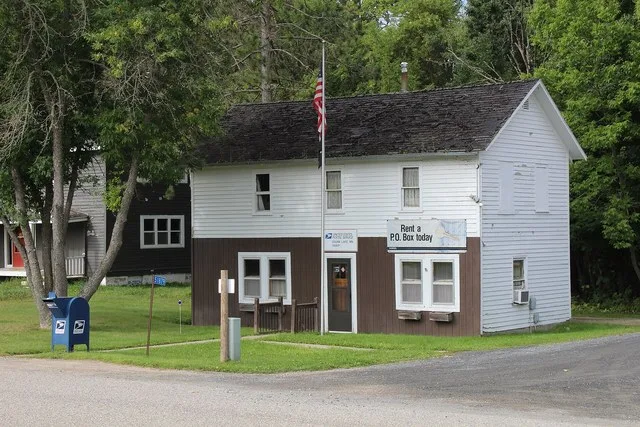 Post office Squaw Lake, Minnesota