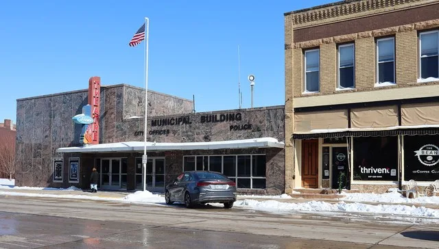 Municipal Building in Wells, Minnesota