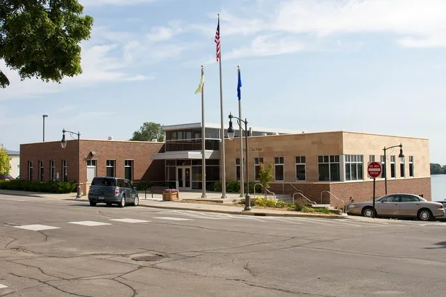 New City Hall, Winsted, Minnesota , USA.