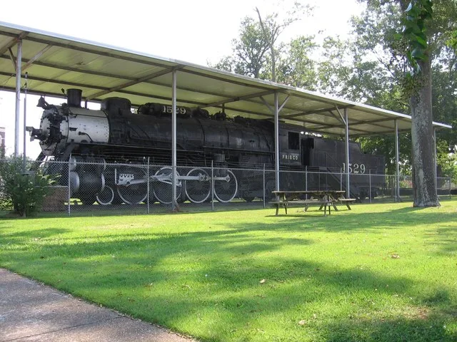 Frisco 1529, located in Frisco Park, Amory, Mississippi; 2005