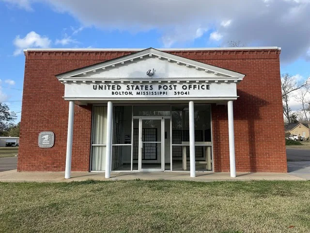 Post office in Bolton, Mississippi.