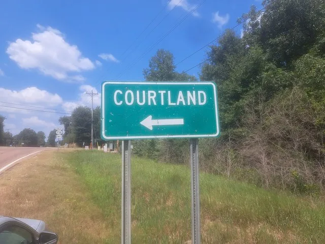 Highway Sign on US 51