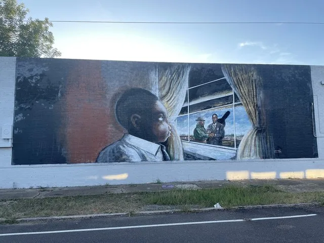 Mural in Crystal Springs, Mississippi