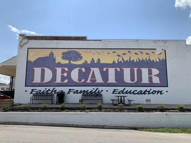 Mural in Decatur, Mississippi