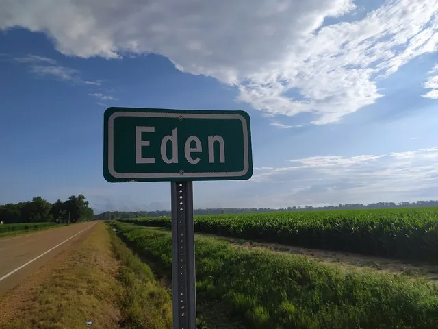 Highway sign on US Highway 49 East
