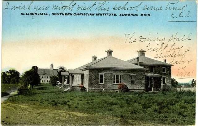 Allison Hall and others at the Southern Christian Institute in Edwards, Mississippi