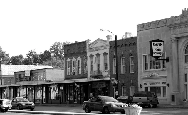 Downtown Holly Springs, Mississippi, United States