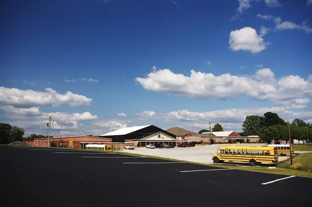 Jumpertown High School in Jumpertown, Mississippi, United States.