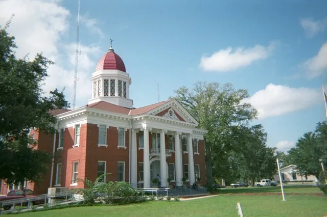 George County courthouse in Lucedale, Mississippi, United States