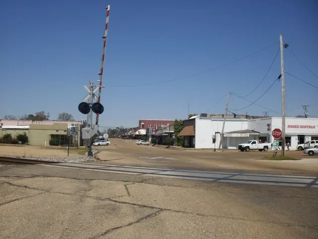 Downtown Magee,Mississippi March 2013