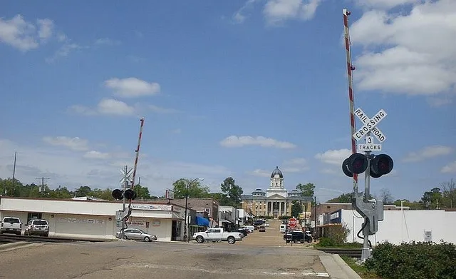Downtown Mendenhall,Mississippi April 2014