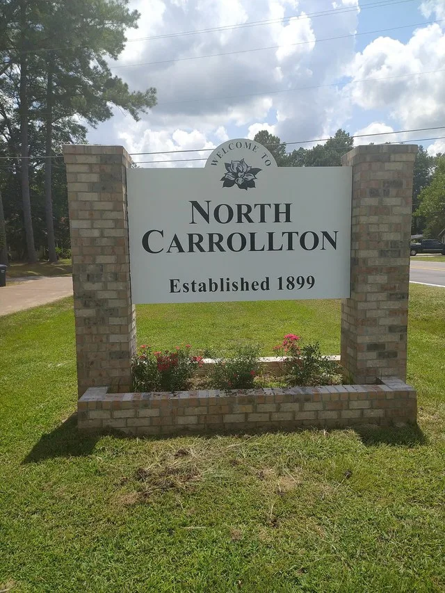 Welcome To North Carrollton located on Mississippi Highway 35
