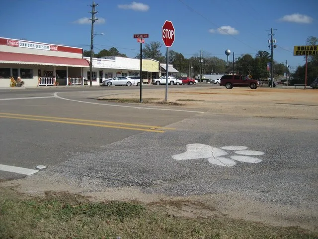 Photo from Main Street, Seminary, Mississippi, taken in 2011