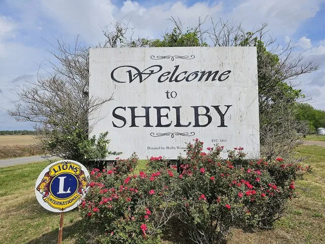 Welcome sign located on Mississippi Highway 161