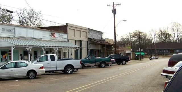 A view of downtown Mississippi.