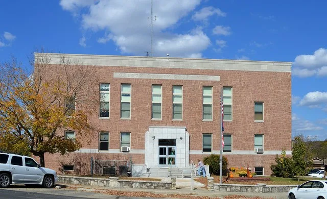 Oregon County, Missouri , courthouse in Alton