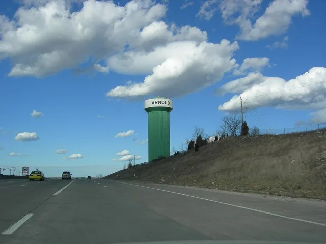 Water Tower in Arnold, Missouri
