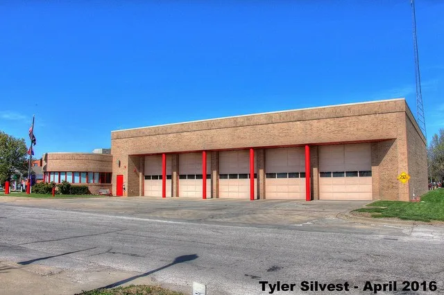 Belton Fire Department's Station 1 at 223 Main Street. Picture ID# 2384, 2385, 2386 HDR - High Dynamic Range