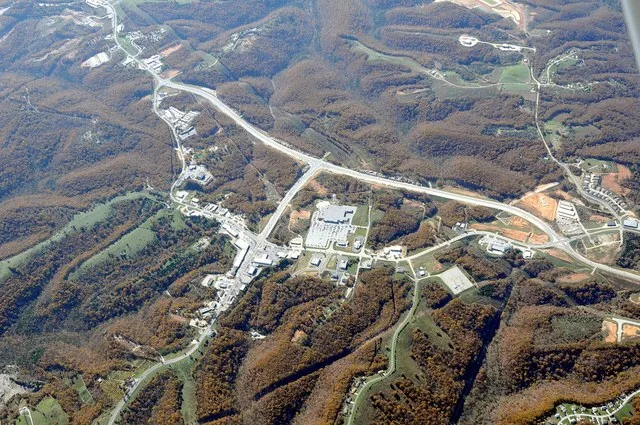 Aerial Photo of Branson West Missouri Oct 24 2009 9000 msl