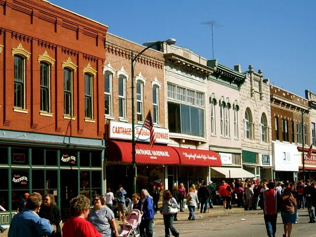 Carthage, Missouri Town Square