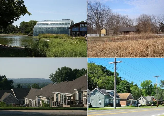 A montage of Chesterfield, Missouri