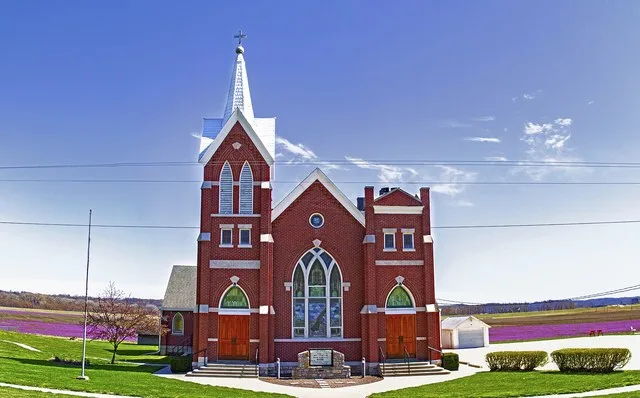 St. John's Lutheran Church min Farley, Missouri, USA
