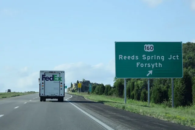 US65 North at US160 Forsyth and Reeds Spring