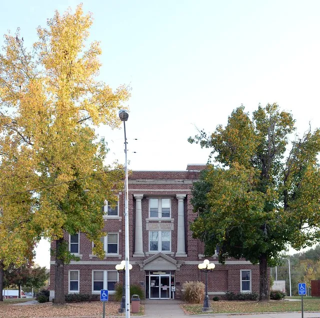 Stone County, Missouri , courthouse in Galena