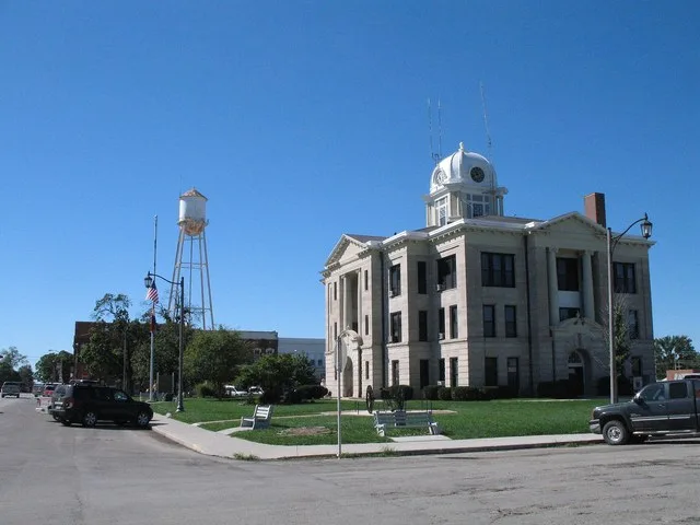 Daviess County, Missouri courthouse in Gallatin, Missouri in September, 2007.