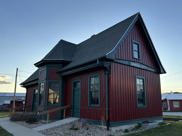 Green City Railroad Depot Facility has been completely refurbished.
