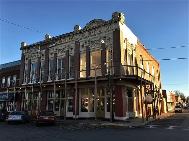 Greenfield Opera House Building Renovations continue on the community's signature historic structure.