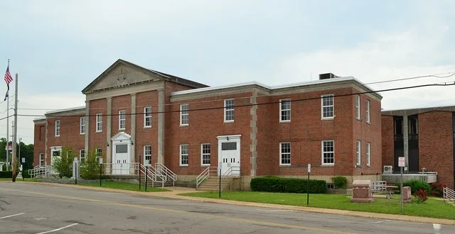 The county courthouse for Jefferson County, Missouri in Hillsboro .