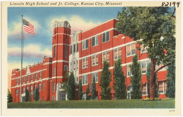 Title: Lincoln High School and Jr. College, Kansas City, Missouri Subjects: Schools; Universities & colleges Places: Missouri > Jackson (county) > Kansas City Notes: Title from it...