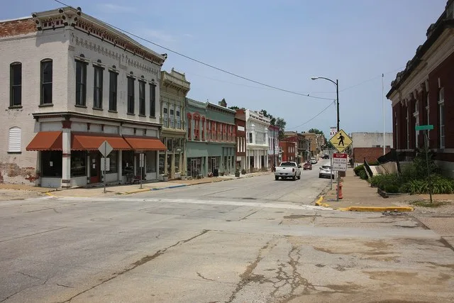 Georgia Avenue - Louisiana, Missouri This is an image of a place or building that is listed on the National Register of Historic Places in the United States of America . Its refer...