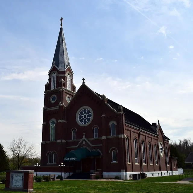 Saint Mary's Catholic Church (Pierce City, Missouri) - exterior