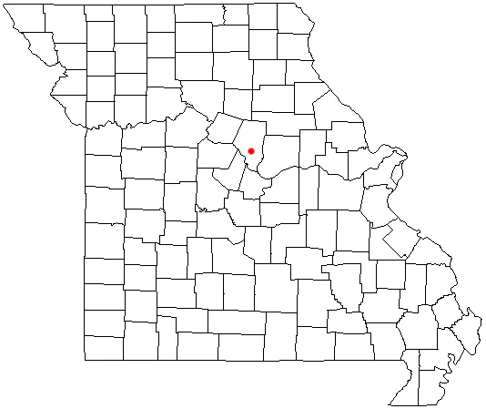 Pierpont, Missouri location map; created with the GIMP. Made by en:User:Acntx .