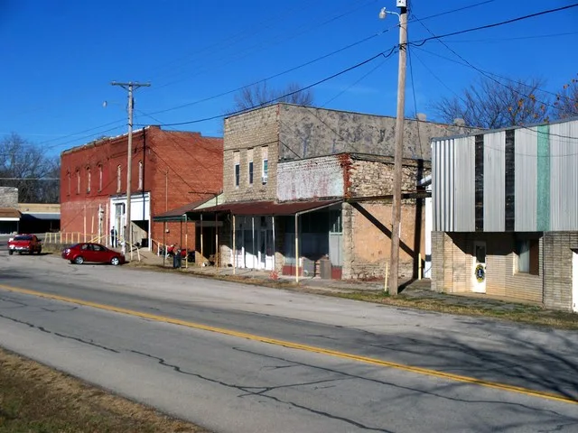 Downtown Seligman, Missouri, November 2012