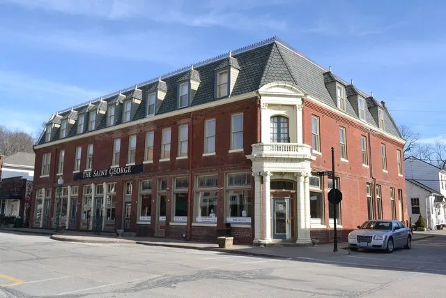 The Old St. George Hotel in Weston, MO. Part of the Weston Historic District.