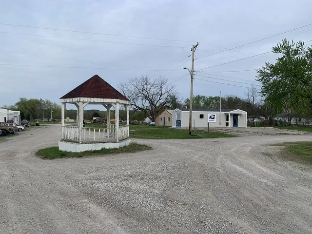 Worth, Missouri Main Street Gazebo and Post Office